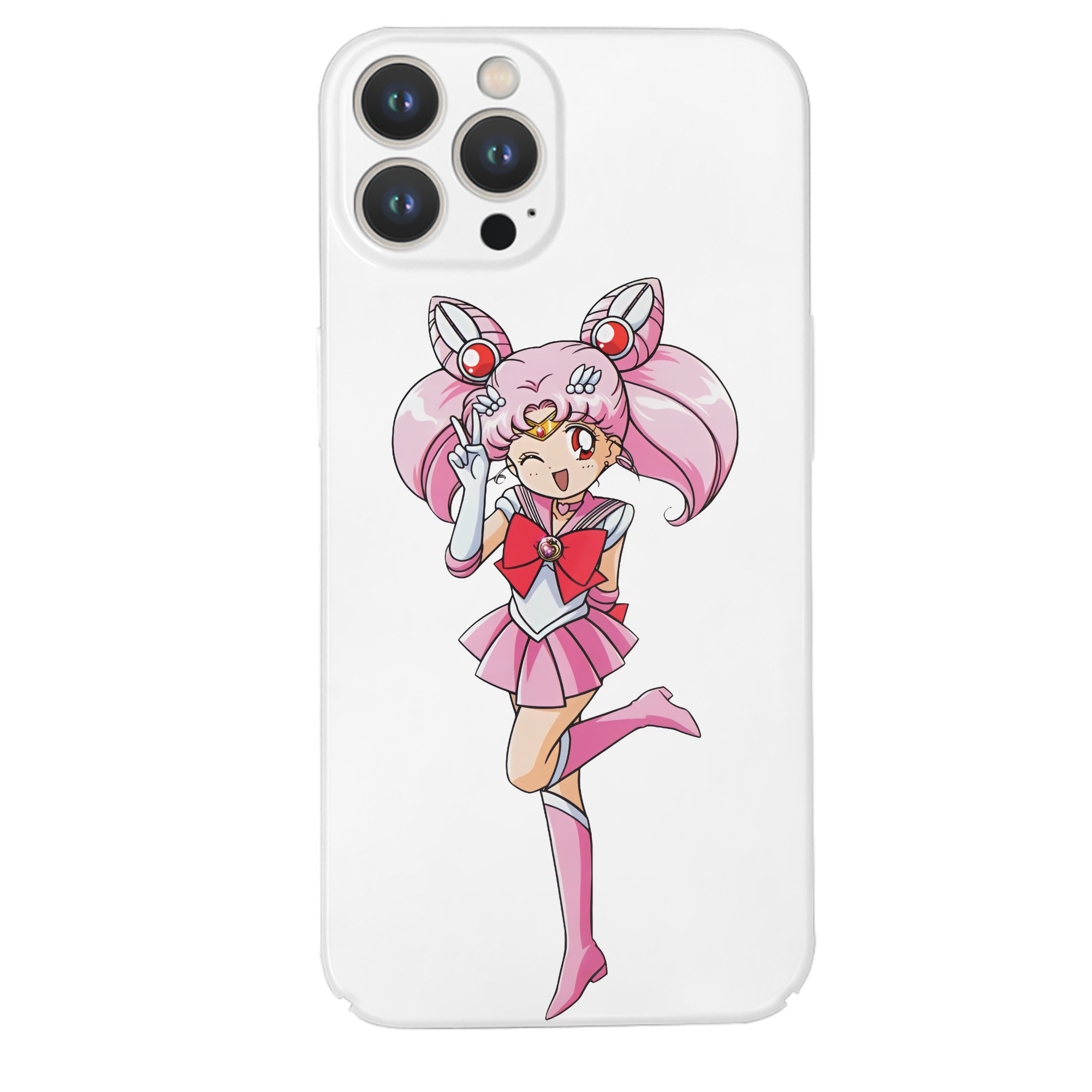 （画像用） 美少女戦士セーラームーン ちびうさ Sailor Moon Chibiusa Tsukino Usagi Small Lady Serenity 【iPhone 14シリーズ対応】ハードケース